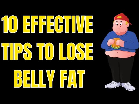 10 Effective Tips to Lose Belly Fat (Backed by Science) #shorts