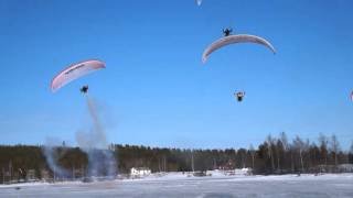 Nirvana paramotor team @ Svanstein 2.4.2016
