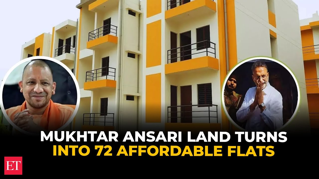 UP CM Yogi inaugurates affordable flats built on land recovered from ...
