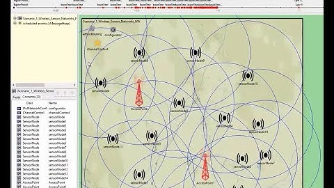 Wireless Sensor Network (WSN) Simulation With OMNET
