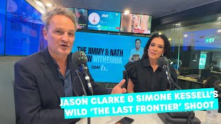 Jason Clarke & Simone Kessell On Shoot 'The Last Frontier' In The Elements