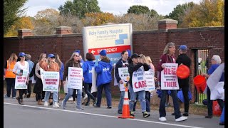 Steward Holy Family Hospital; Informational Pickets in Haverhill & Methuen on Oct. 18, 2023 by Massachusetts Nurses Association 164 views 6 months ago 3 minutes, 43 seconds