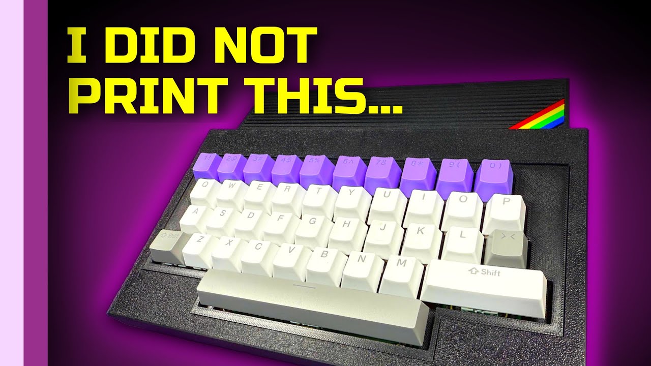 A NEW ZX Spectrum Case in 2025 WITHOUT a 3D Printer? - YouTube