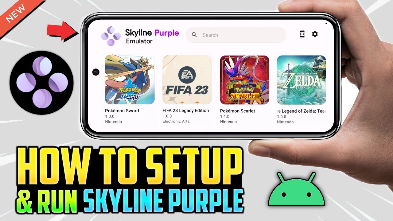 The Best Switch Emulator on Android: Skyline (Install Guide: Setup /  Config) 