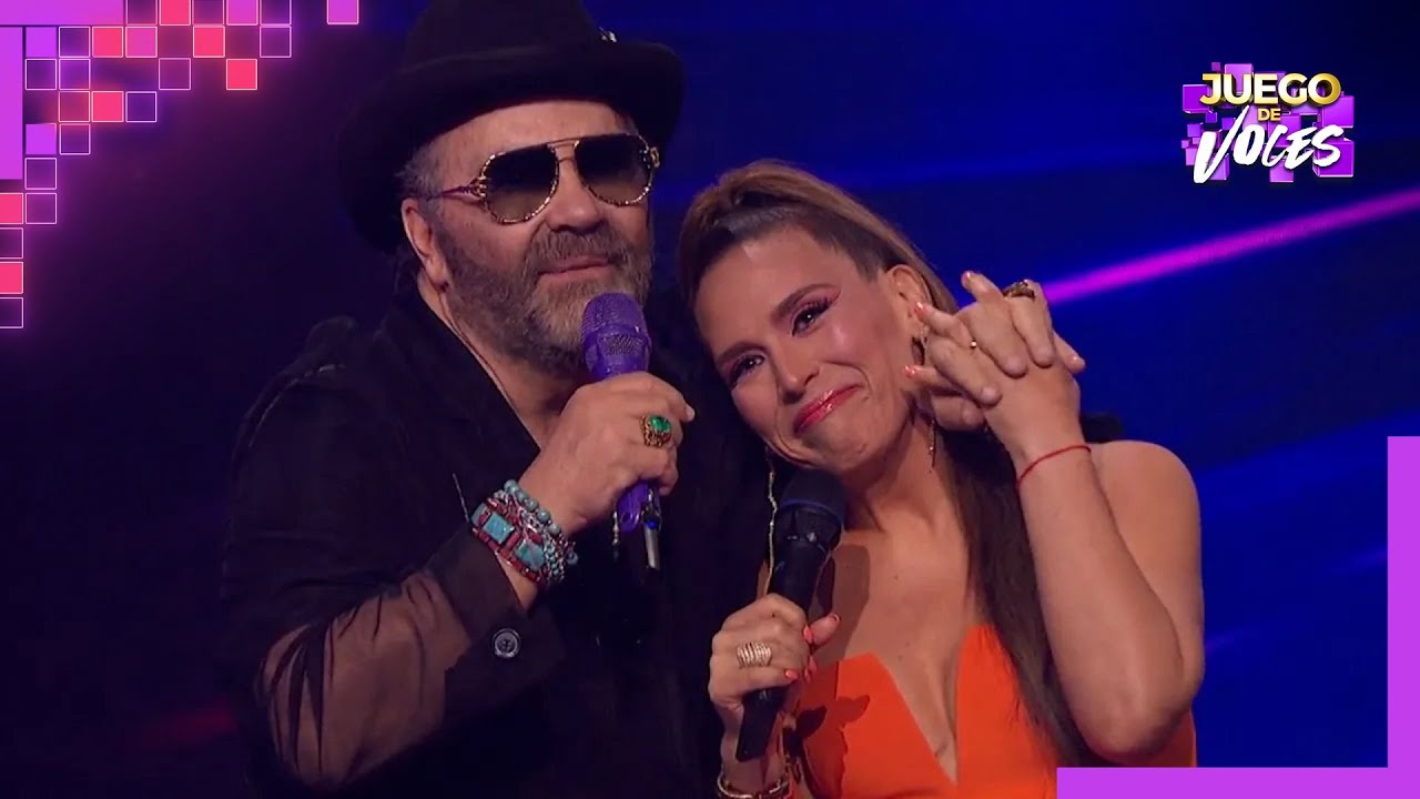Manuel Mijares le tuvo a Angélica Vale una sorpresa con su papá en Juego de Voces