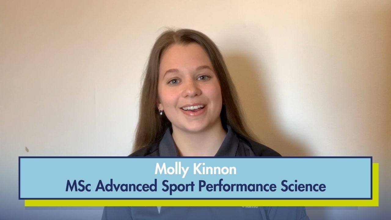 Molly Kinnon - MSc Advanced Sport Performance Science - YouTube