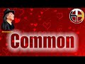 David Little Elk - Common