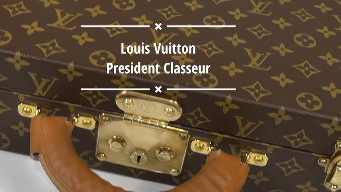 Louis Vuitton Monogram Président Classeur Briefcase - Brown Briefcases, Bags  - LOU788459
