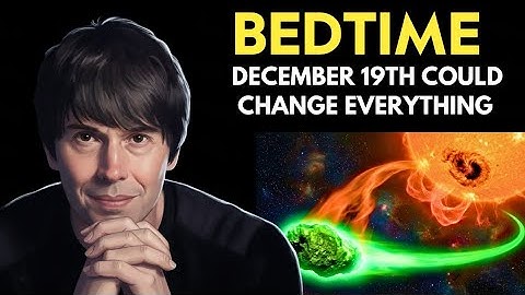 Is 3I/ATLAS Connected to the BIGGEST Sunspot in a Decade? | Brian Cox for Sleep