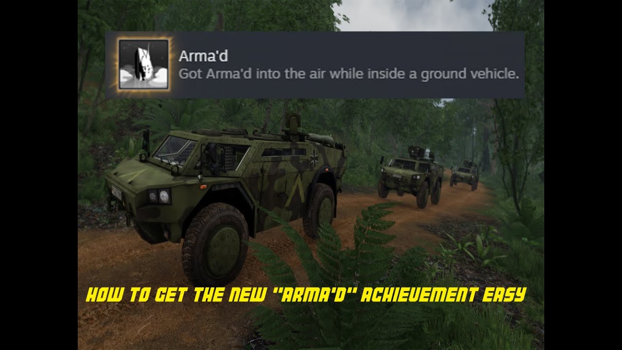 How to Unlock ARMA'd Achievement the easy way - ARMA 3