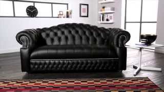 Sandringham Chesterfield Sofa from Sofas by Saxon - YouTube