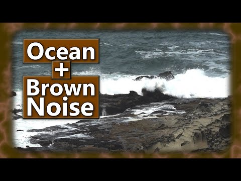 Watch Brown Noise and Ocean Waves Sounds on YouTube