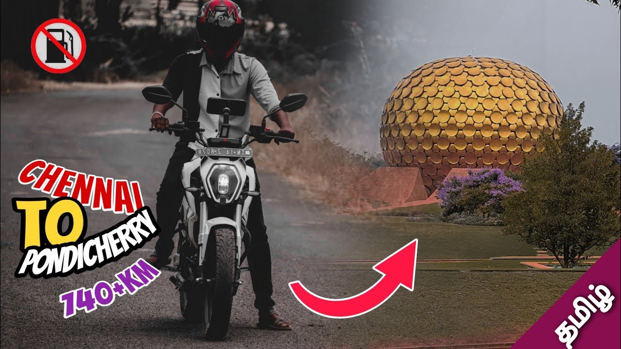 CHENNAI TO PONDICHERRY Long ride in electric bike revolt rv400 