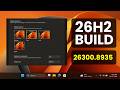 New Windows 11 26H2 Build 26300.8935 – Faster File Explorer, New Animated Icons (Experimental)