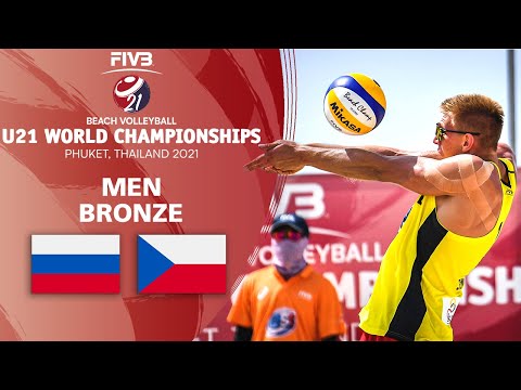 RUS Vs CZE Men S Bronze U21 Beach Volleyball World Champs 2021