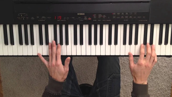 Cmo tocar "Balada para adelina". Tutorial piano y ...