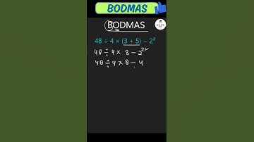 BODMAS Rule in 30 Seconds! 🔥 #Shorts #shortsfeed #maths #mathstricks #bodmas