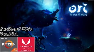 Ori and The Will Of The Wisps on Ryzen 5 2500u Vega 8 RAM 8GB Benchmark