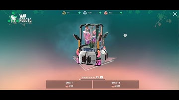 EvoLife Bloom Chest Opening | War Robots