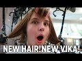 Tuwang tuwa si pareng vika sa New Hair niya. | T&J Salon |