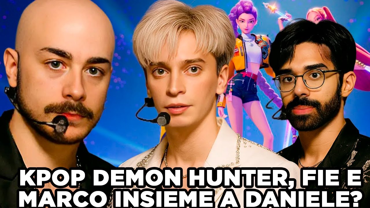 KPOP DEMON HUNTER, FIE e MARCO G4Y? | Chiacchiere NOTTURNE con DARIO MOCCIA, SDRUMOX e PANETTY