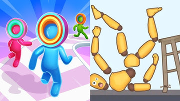 Layer Man 3D VS Kick & Break Satisfying ASMR GamePlay (Android,ios) (New Update)