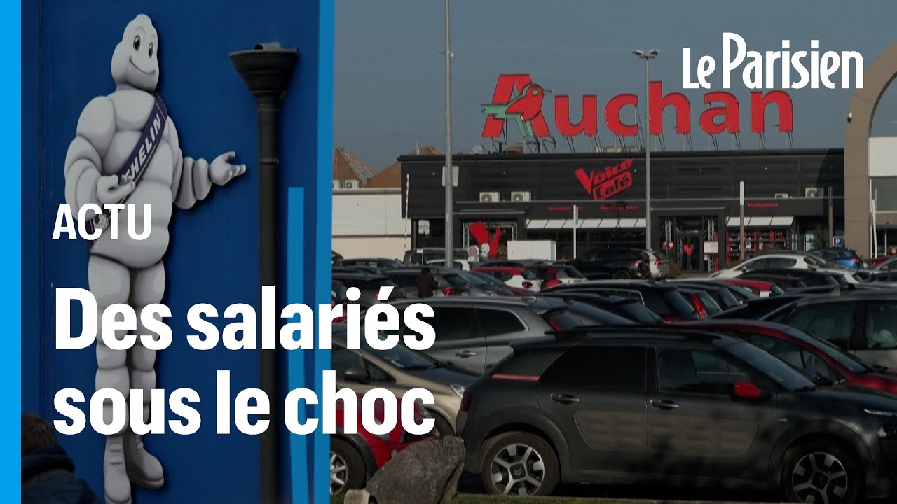 Auchan et Michelin annoncent simultanément la suppression de milliers de postes