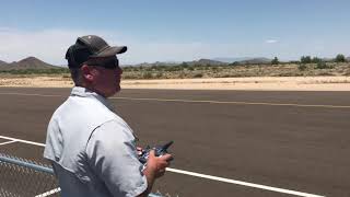 Mike's first turbine solo!