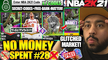 HIDDEN LOCKER CODES, GLITCHED MARKET SECRETS AND NEW FREE DARK MATTER AND GALAXY OPALS IN NBA 2K21