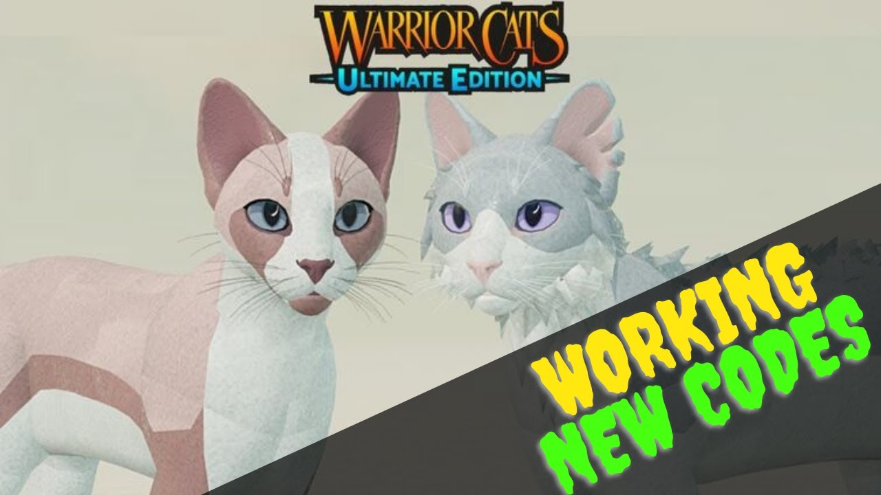 *All New* Warrior Cats Codes Roblox 2022 Roblox Warrior Cats Codes