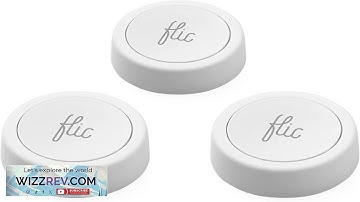Flic Smart Button 3 Pack Light Switch Music Controller Routine Trigger That
