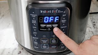 Less, Normal, More... What the Heck?! // Instant Pot 101