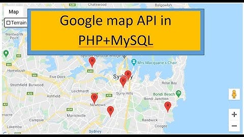 Using MySQL and PHP with Google Maps เบื้องต้น (เพิ่มเสียงบรรยาย ให้ชัดเจน) #GoogleMap #PHP MySQL