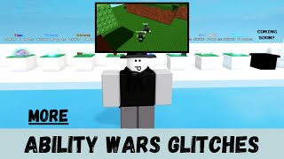 3 More OP Glitches | Ability Wars