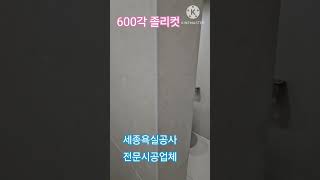 세종욕실리모델링.세종600각졸리컷.세종셀프욕실공사 010 8941 6620