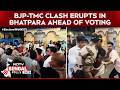 Bengal Polls 2026 | West Bengal Poll Violence: BJP-TMC Clash Erupts in Bhatpara Ahead of Voting