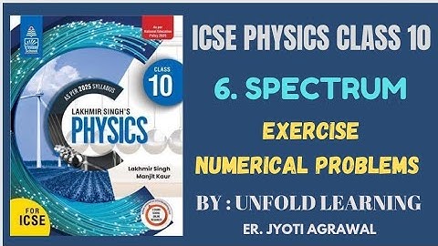 ICSE 10 || LAKHMIR SINGH