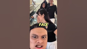 Asian Women SHOCKED in Escalator Prank! 🤣