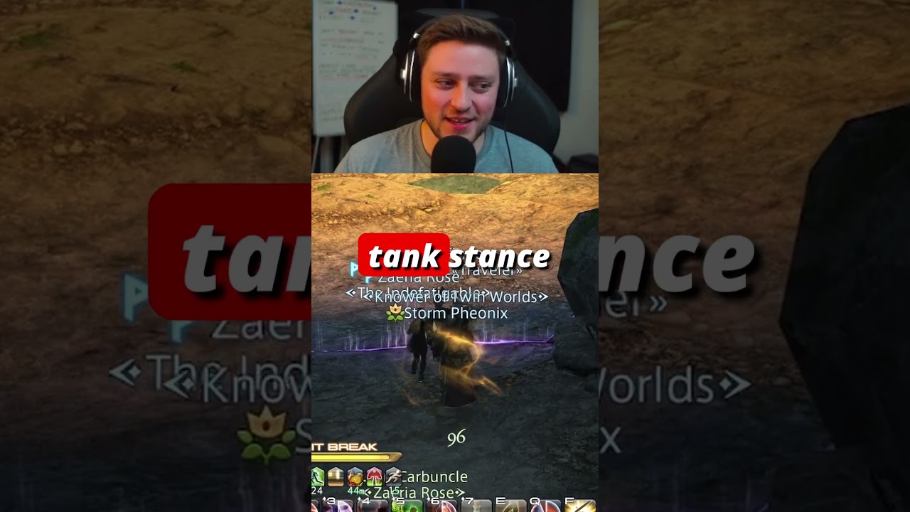 Tanking WITHOUT Tank Stance in FFXIV Dungeons