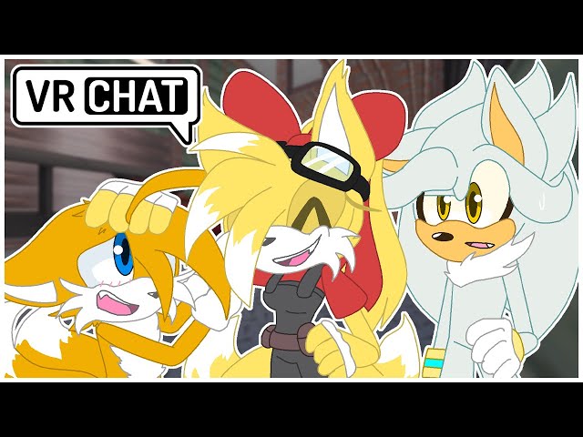 Super Tails Fights Tails.EXE! [Feat: Silver] (VR Chat) 