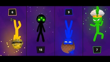 Stickman Party Tournament All Random Funny Minigames 1 2 3 4 Player Games 2022 Gameplay HD
