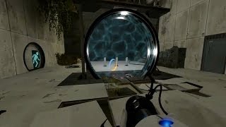 Portal 2 - Time Travel Portal concept (testroom)