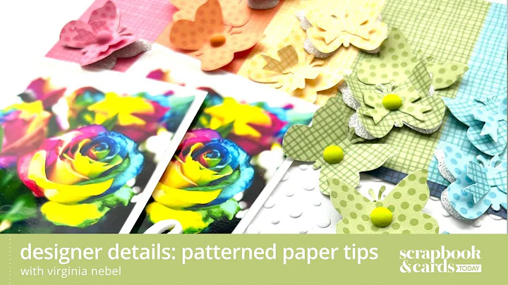 Designer Details: Patterned Paper Tips with Virgin...