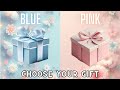 Choose your gift 2 gift box challengepink  blue giftboxchallengechooseyourgift pinkvsblue