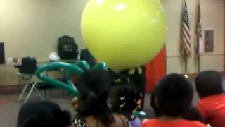 Bobby The Ballon Guys Gets Into A 6 Foot Balloon