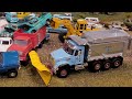 Heavy trucks in the junk yard  scrap or save