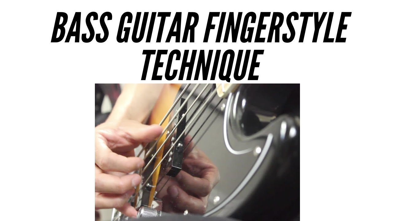 Bass Guitar Lesson Fingerstyle chords, fills, bass lines YouTube