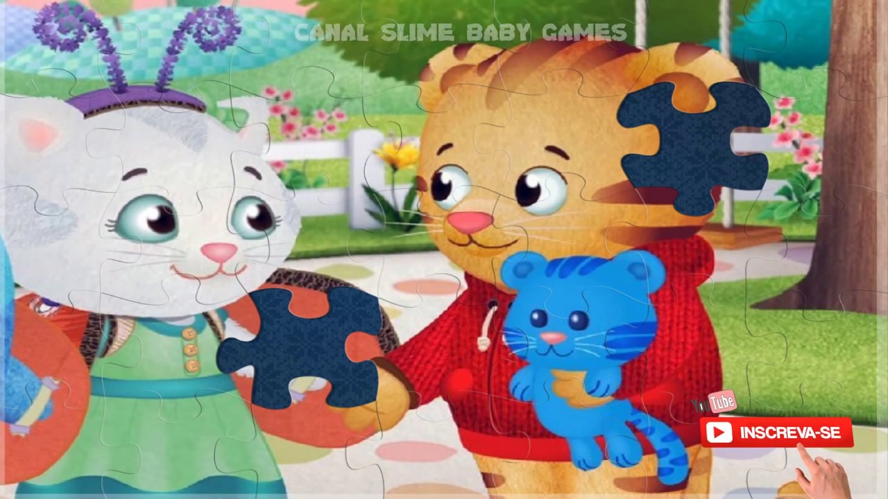 🌈DANIEL TIGRE JOGO DO QUEBRA CABEÇAS - PUZZLE DANIEL TIGER - DANIEL EL ...