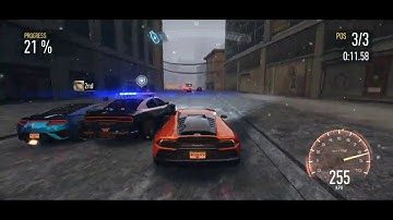 LAMBORGHINI Huracan Evo : NFS No Limits Snow Map