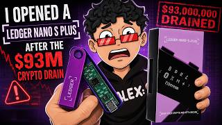 🔍 I Opened a Ledger Nano S+ After the $93M Crypto Drain